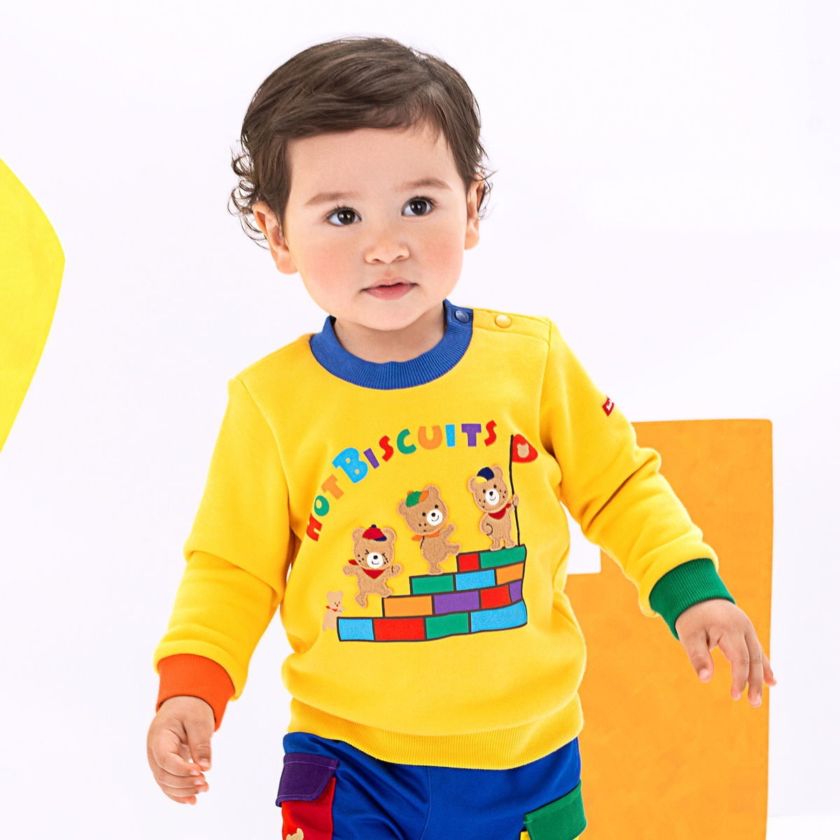 ホットビスケッツ　ミキハウス　トレーナー : [MIKIHOUSE HOT BISCUITS] [ミキハウス