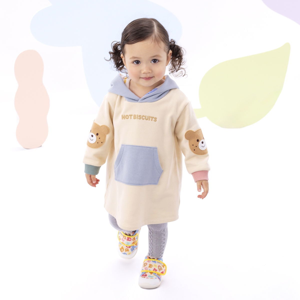 メゾピアノ　ボンボンショコラ　ワンピース ボンボンショコラ柄 ドッキングワンピース（その他） | mezzo