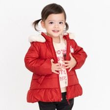 ミキハウス ホットビスケッツ(MIKIHOUSE HOT BISCUITS)の裏地フリース ジャンパー