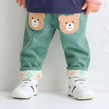 ミキハウス ホットビスケッツ(MIKIHOUSE HOT BISCUITS)の【NEW Color Series】コーデュロイ素材 パンツ