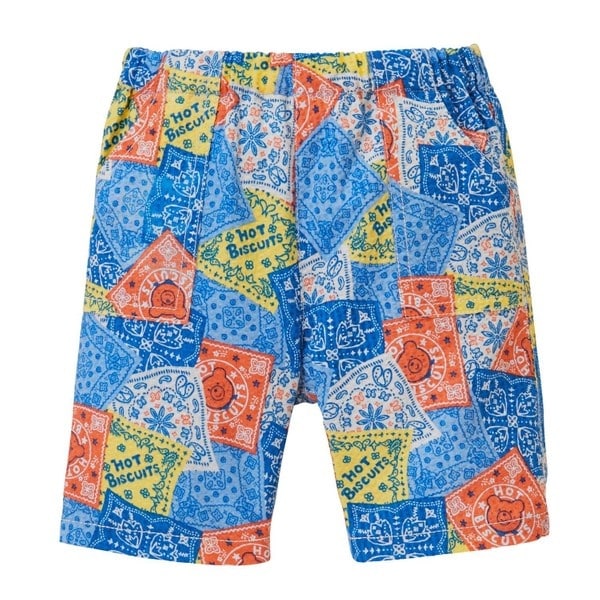 バンダナ柄 6分丈ハーフパンツ