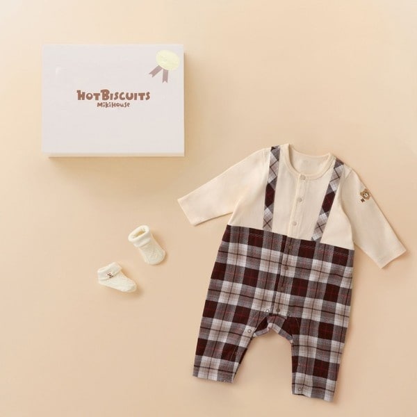 カバーオール＆ソックス ギフトセット【BOX付き】 | ミキハウス