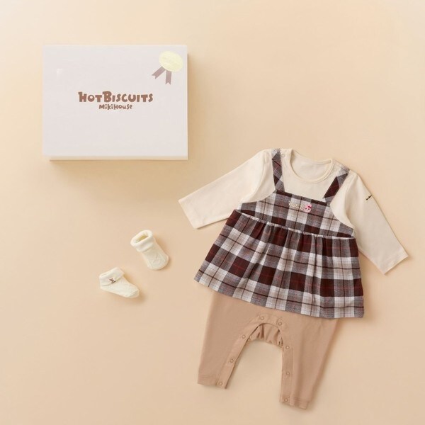 カバーオール＆ソックス ギフトセット【BOX付き】 | ミキハウス