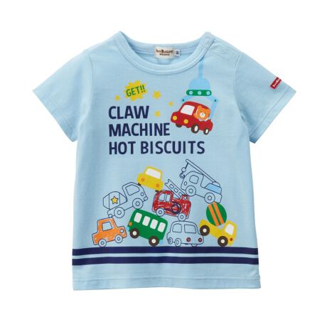 100/110cm] Tシャツ（クルマ＆クレーンゲーム / 男の子  