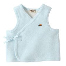 ミキハウス ホットビスケッツ(MIKIHOUSE HOT BISCUITS)の＜新生児＞無撚糸ベビーベスト（胴着）
