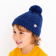 ミキハウス ホットビスケッツ(MIKIHOUSE HOT BISCUITS)のフード（ケーブルニット / シンプル ）