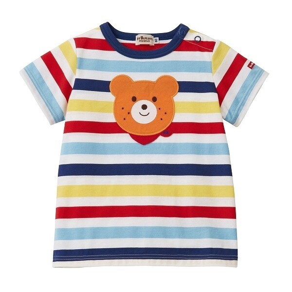 ミキハウス ホットビスケッツ Tシャツ ホワイト マルチ 120 mikihouse
