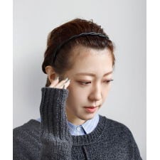 マットツイストスリムカチューシャ