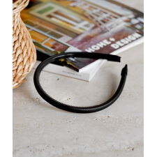 レザー調スリムカチューシャ