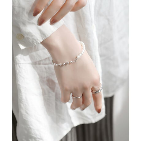 パール ボールチェーンブレスレット アネモネ Anemone Eb ファッション通販 マルイウェブチャネル