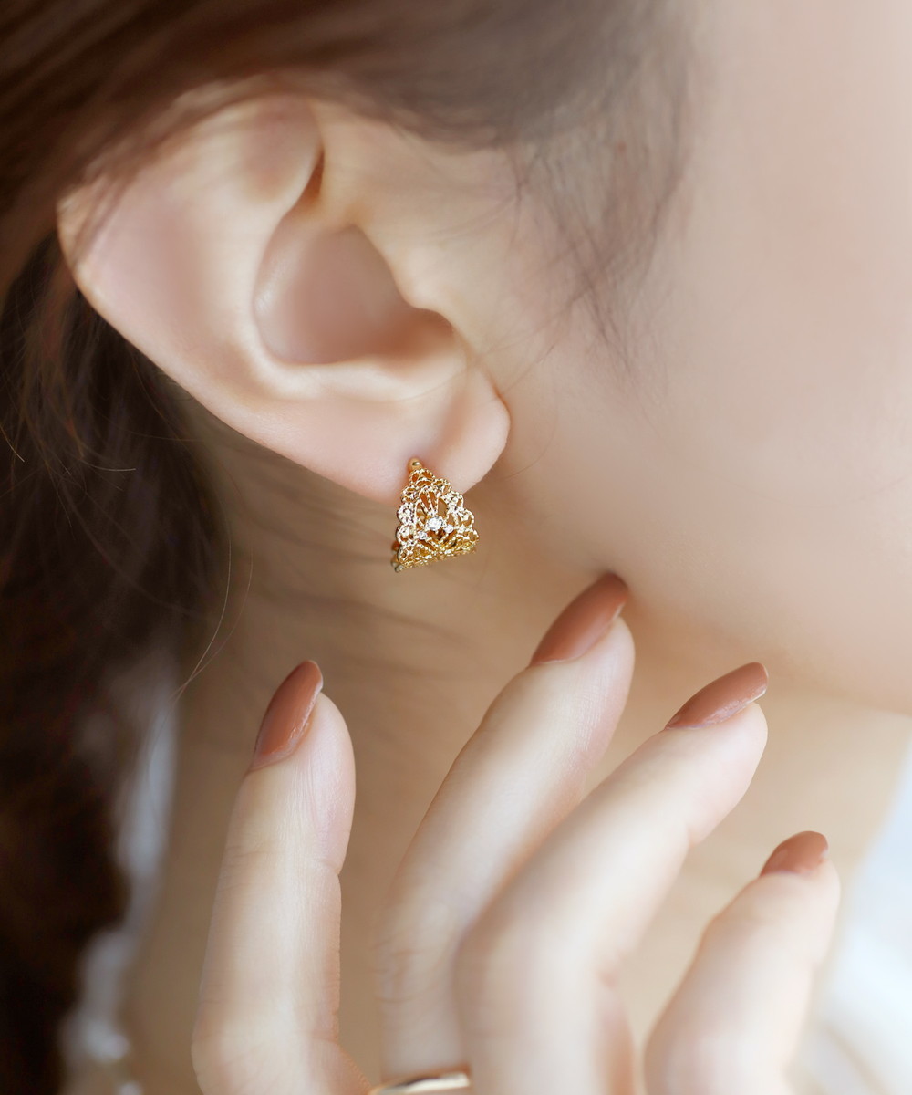 Shihara シハラ post pierce ポストピアス - アクセサリー