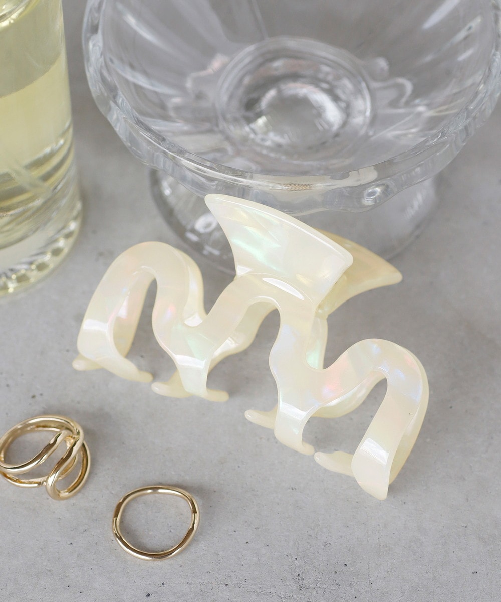 マーブル柄ウェーブバンス