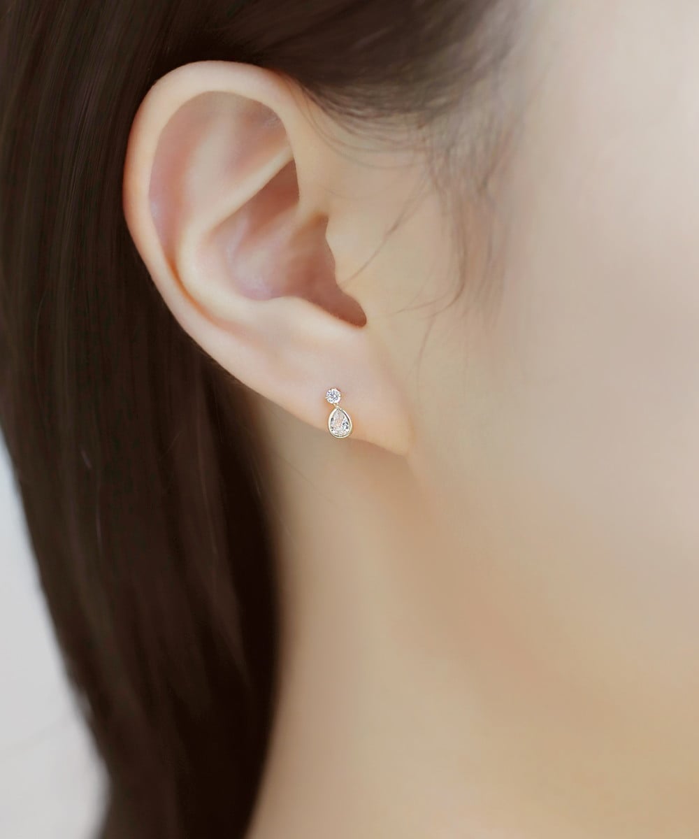 ミニフープピアス[K10] | アネモネ(ANEMONE) | マルイウェブチャネル