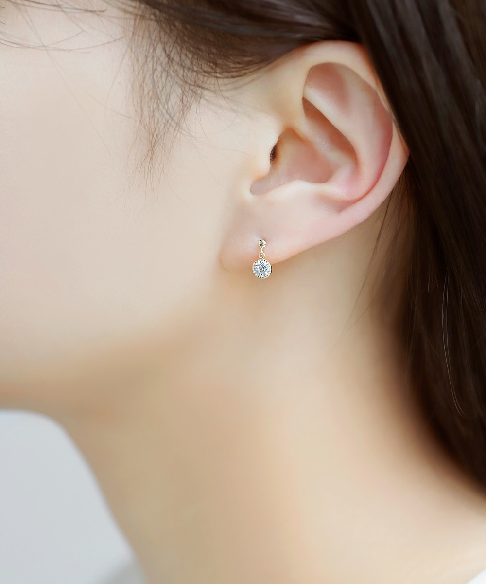 ミニフープピアス[K10] | アネモネ(ANEMONE) | マルイウェブチャネル