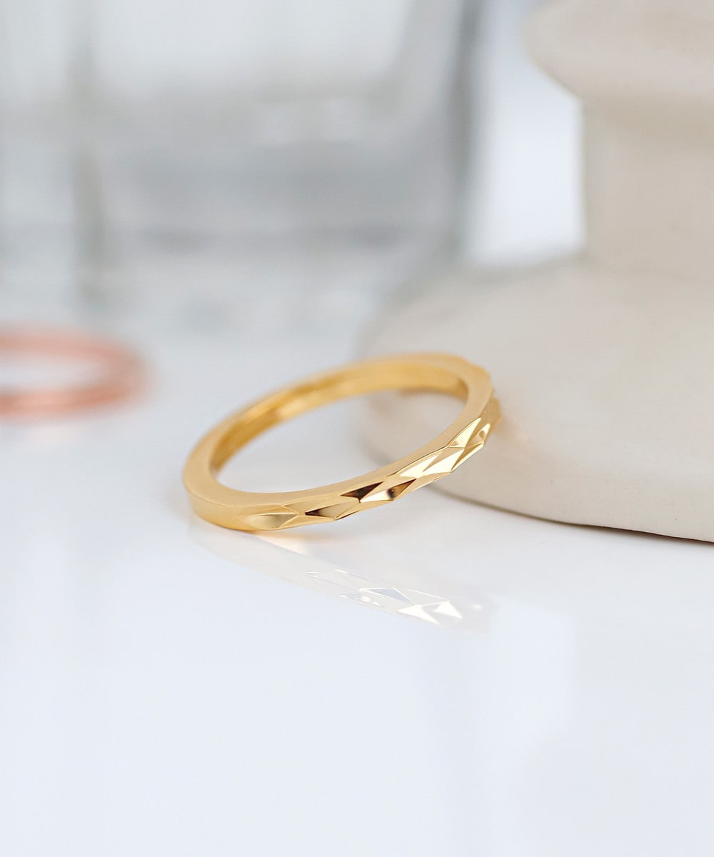 【ANEMONE アネモネ】ミル打ちクラウンリング[K10] 11号 ANEMONE アネモネ】ミル打ちクラウンリング[K10] 11号 - メルカリ