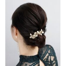 アネモネ(ANEMONE)のパール×ボリュームフラワーコーム