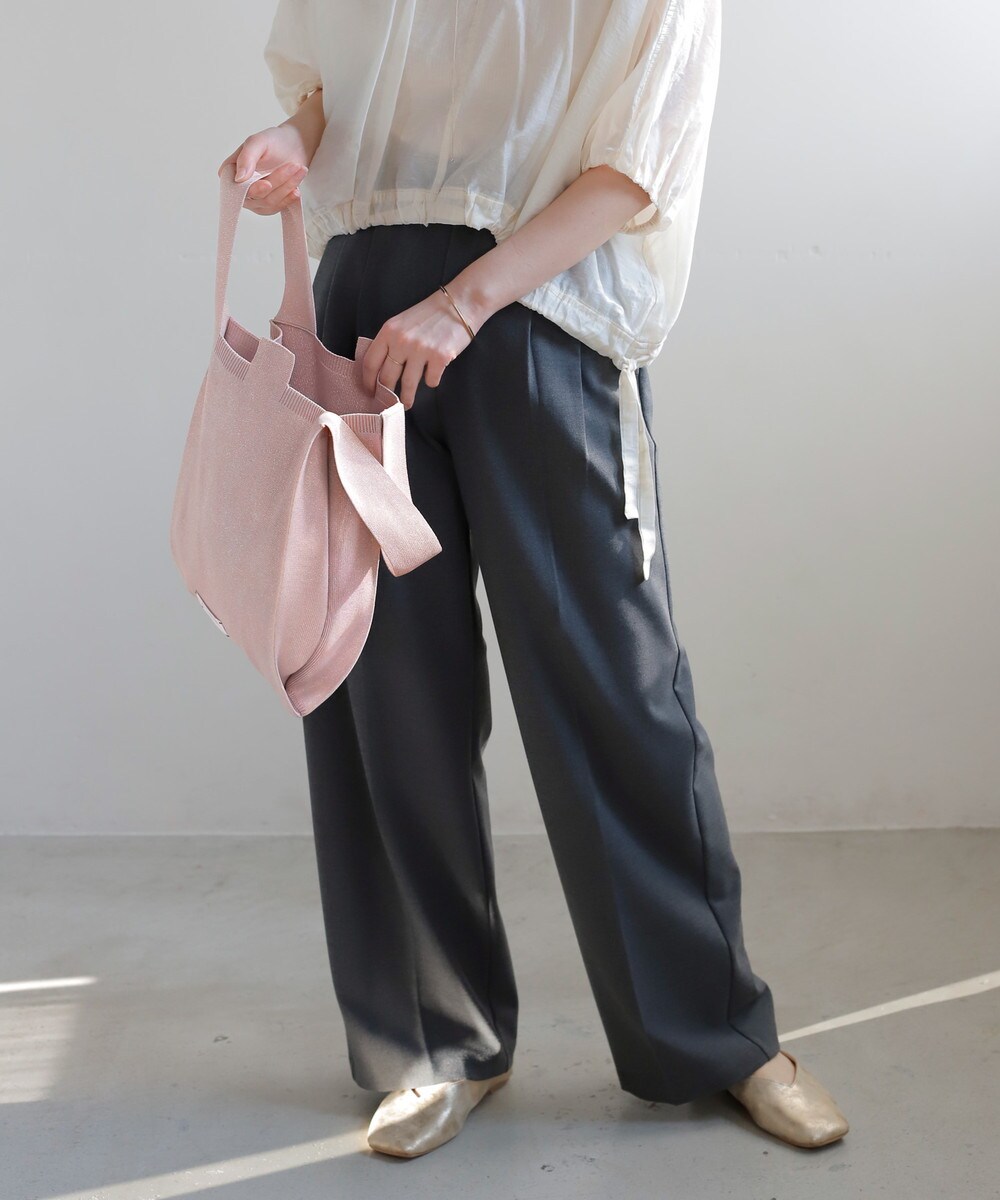 リボンポイントニットトートバッグ | アネモネ(ANEMONE) | マルイ