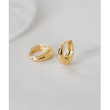 メタルフープピアス