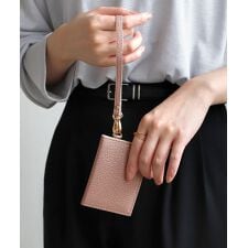 ラメレザーパスケース