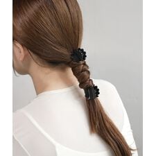 ラメフラワーミニバンス[2個セット]