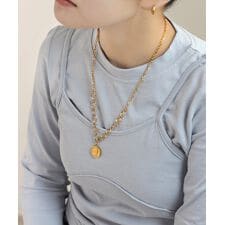【ステンレス】コインネックレス