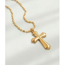 【ステンレス】クロスネックレス
