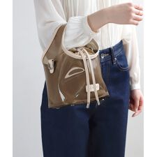 巾着付きクリア2WAYバッグ