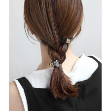 ドット柄ハートミニバンス[2個セット]