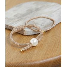 パール×ラメヘアゴム[2本セット]