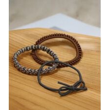 マルチデザインヘアゴム[3本セット]