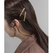 チェーンモチーフクリップ[2本セット]