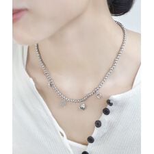 チャーム×ボールチェーンネックレス