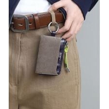 スエード×レザーフラグメントケース