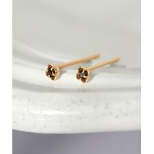天然石ピアス[K10]
