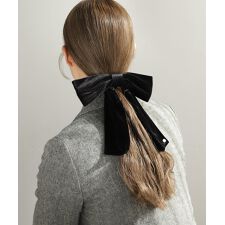 ベロアリボンバレッタ