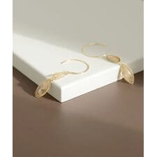 マーブルフックピアス