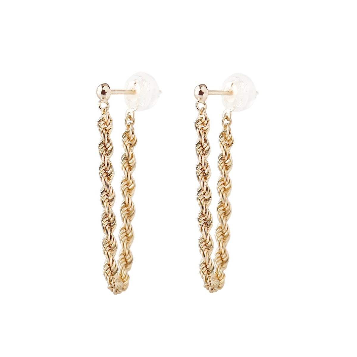 Signature・ロープチェーンピアス | シエナロゼ(SIENA ROSE) | マルイ