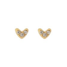 petit・ハートダイヤピアス