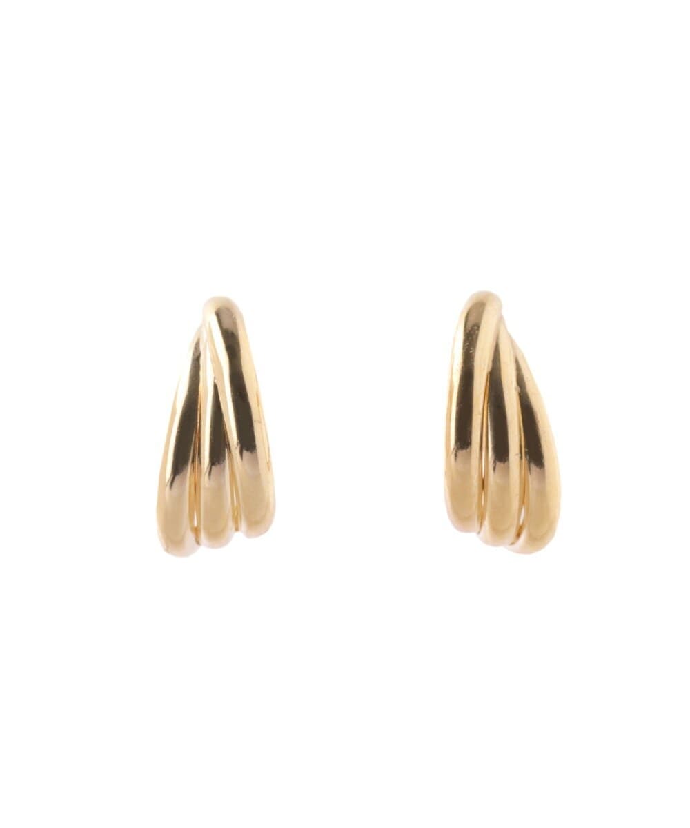 SIENA ROSE】パイプハーフフープピアス[M]｜SANPO ONLINE