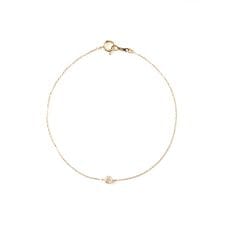 ダイヤモンドブレスレット[ベゼル・0.04ct]