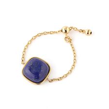 GEMSTONE・チェーンリング[ラピスラズリ] | シエナロゼ(SIENA ROSE 