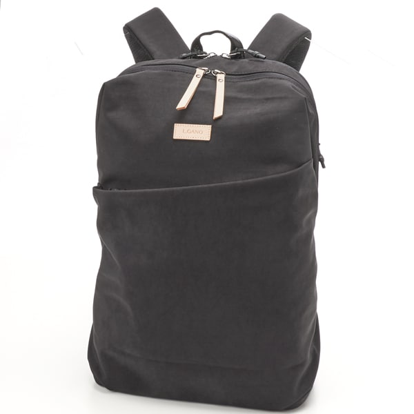 ルガーノ（L．GANO）/男女兼用で通年使える軽量撥水シンプルデザイン二層デイパック大 男女兼用で通年使える軽量撥水シンプルデザイン二層デイパック大