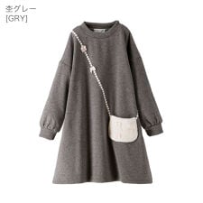 キャサリンコテージ(Catherine Cottage)のポシェットトレーナーワンピース