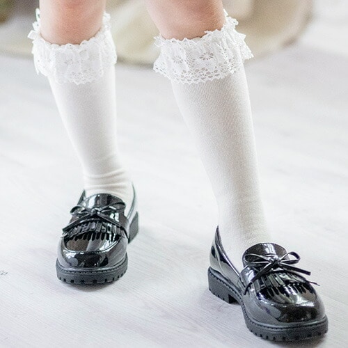 日本製レースソックス