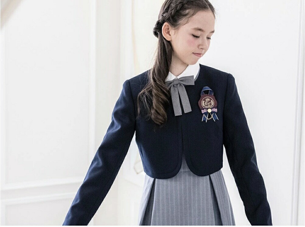 白襟ワンピース＆ノーカラーボレロスーツセット | キャサリンコテージ