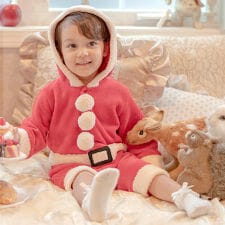 キャサリンコテージ(Catherine Cottage)のクリスマスもこもこロンパース/ワンピース