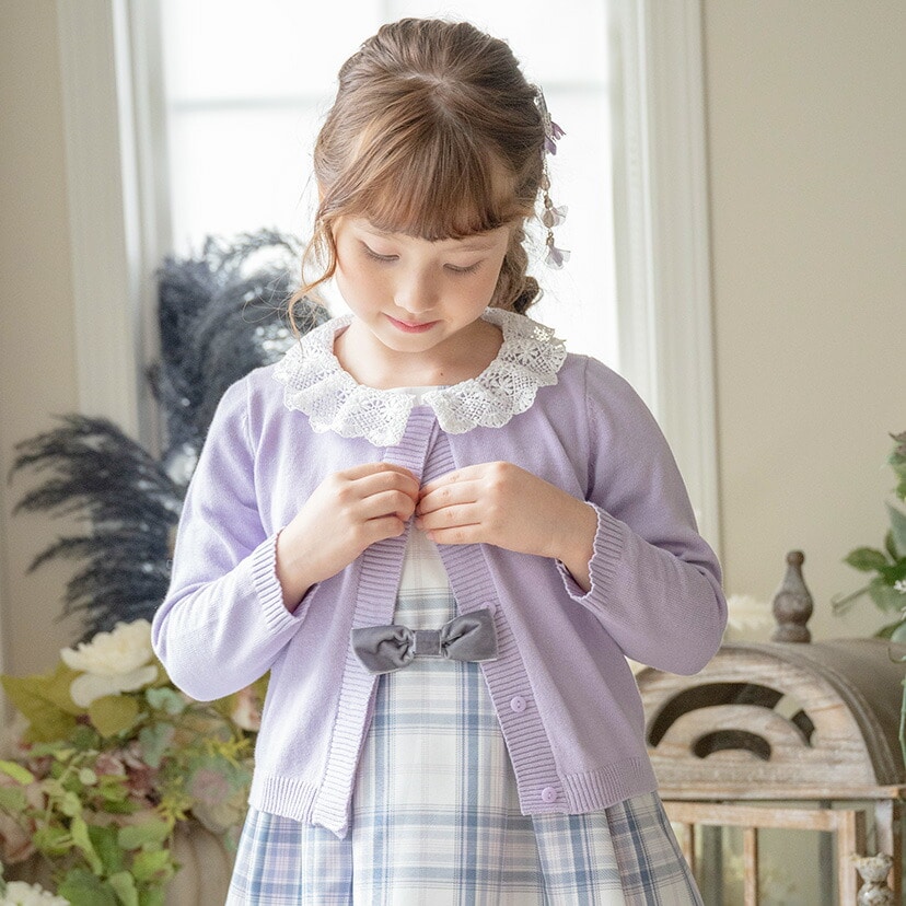 [�}���C]�y110-130�z��100%�R���V�[���{�^���J�[�f�B�K��/�L���T�����R�e�[�W�iCatherine Cottage�j ���[�X�݁E���C���b�N[LILB]