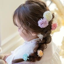 プリンセスフラワーUピン 7本セット