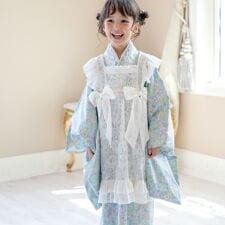 キャサリンコテージ(Catherine Cottage)のレースエプロン着物ワンピース