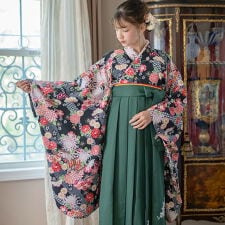 キャサリンコテージ(Catherine Cottage)の袴一体型オールインワン着物ワンピース